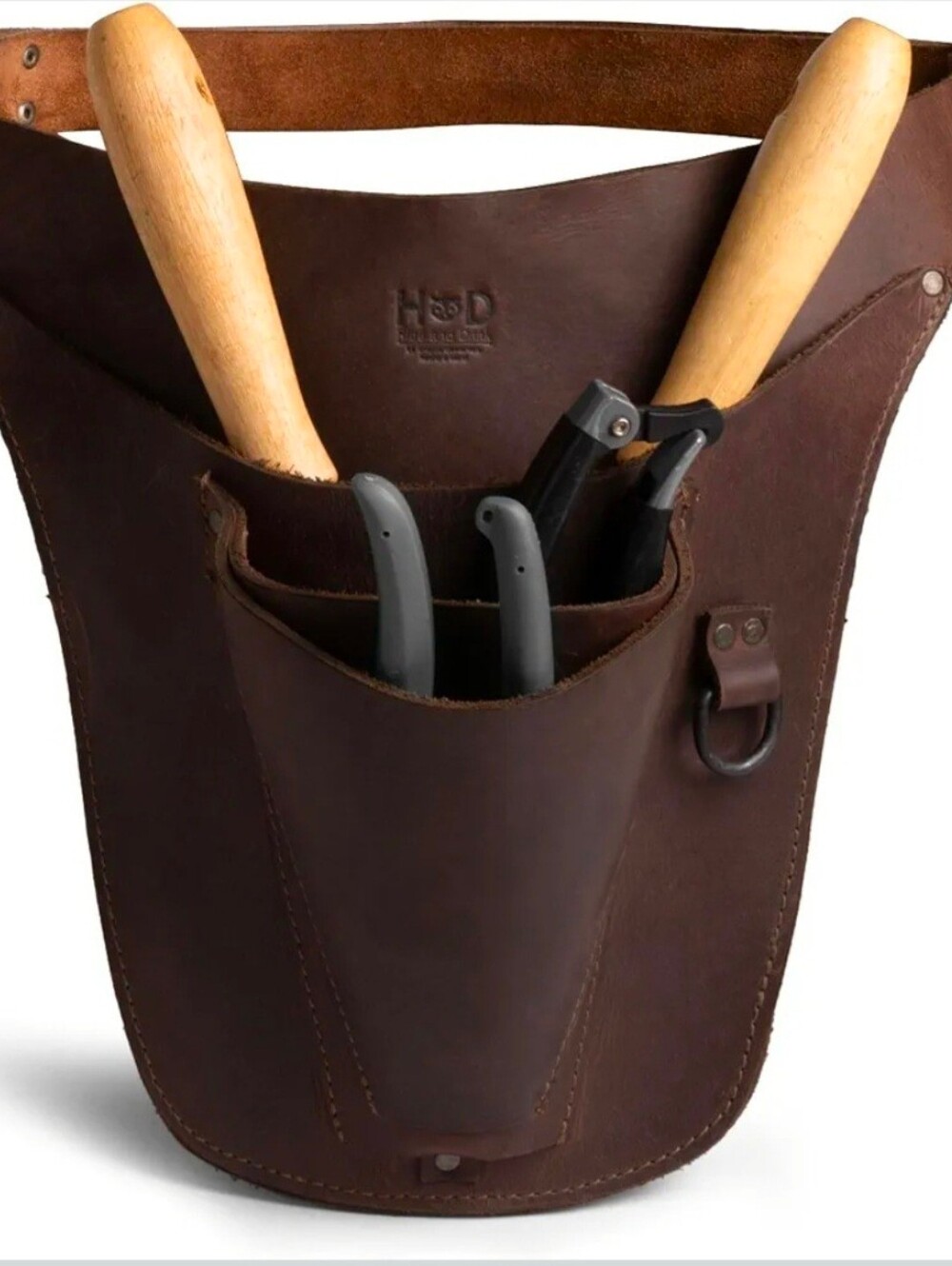 Leather Florist Hand Crafted Tool Belt Adjustable Gardening Crafts Men Women